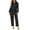 Black#1, variant on GaThRRgYP Sleepwear for Women Plua Size,Womens Fashion Home Wear Pajamas Women Two-Piece Suit Long Sleeve Pants Pajama Set Homewear