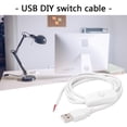 thumbnail image 4 of Cable de datos 1m 5V Cable de alimentación USB 2 Pin USB 2.0 Extensión de cable macho DIY con interruptor Tmvgtek Nuevos Originales, 4 of 9