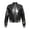 Black, variant on Manyakai Kids Girls Shiny Metallic Jackets Boys Long Sleeve Motorcycle Coats Outerwear Hip Hop Jazz Gold 16