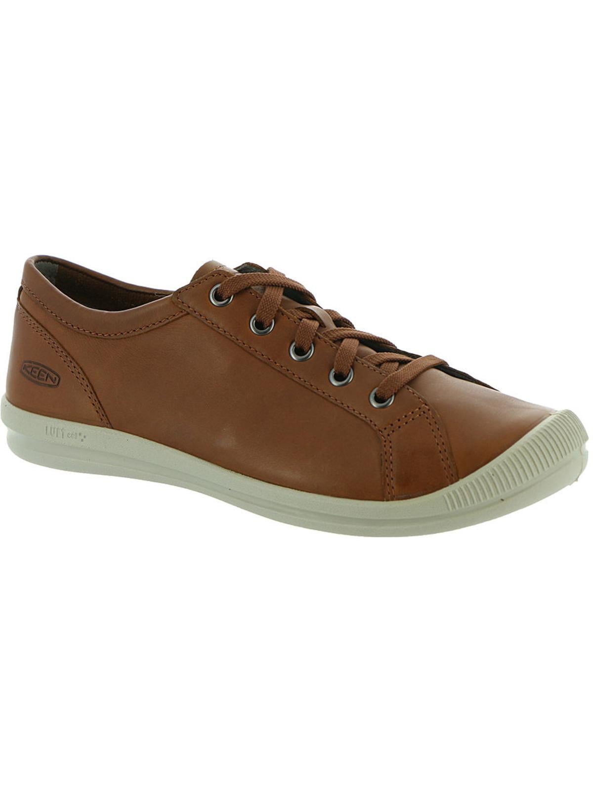KEEN Keen Womens Lorelai Leather Athliesure Casual Shoes Brown 9