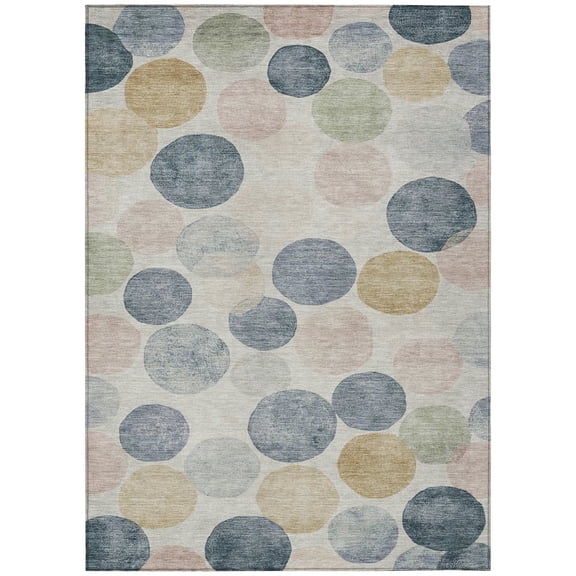 Dalyn Rugs Machine Washable Indoor/Outdoor Chantille Beige 10' x 14' Rug