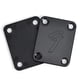 thumbnail image 4 of Placa de mástil de metal Placa de mástil para guitarra eléctrica Stratocaster Telecaster o bajo, cromada, 4 of 5