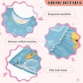 thumbnail image 2 of Girls Dress Cartoon Yellow Duck Sleeveless Dress for Girls Hem A-Line Casual Sundress, 2 of 7