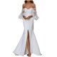 thumbnail image 1 of Vestidos Para Mujer Vestidos de Fiesta de Bienvenida Vestido de Fiesta de Noche Casual Erógeno Malla de Moda Cuello Recto Corte Bajo Vestido Con Abertura Larga Odeerbi ODB168222, 1 of 9