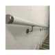 thumbnail image 3 of 4 Pcs Soporte Muro Tubo Pasamanos Con Tapa Cubre Tornillo Plata, 3 of 5