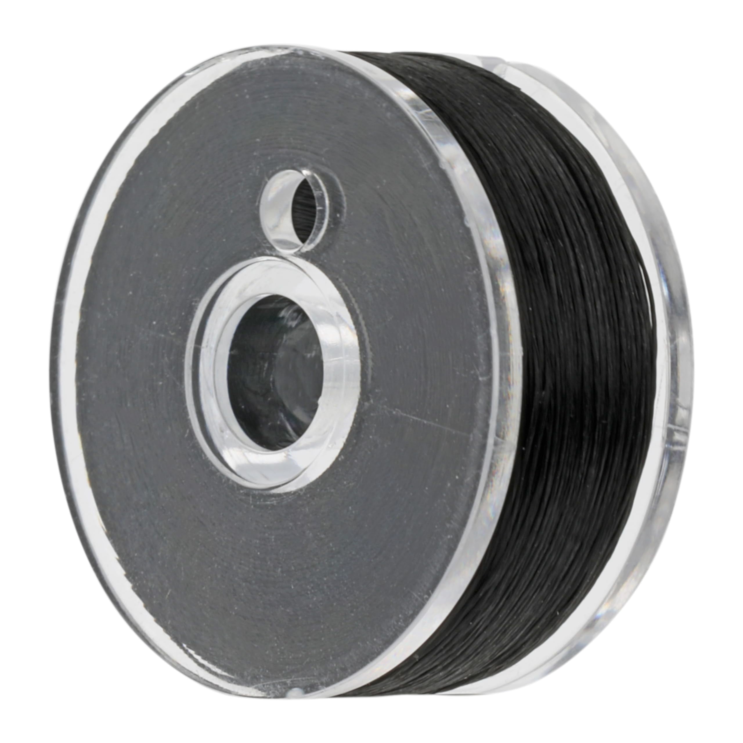 The Beadsmith Nyline Nylon Beading Thread - Size 00 (0.12 mm), Black, 10 Spools, 140 yd Each