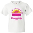 thumbnail image 3 of Inktastic Summer Enjoy the Sunshine Panama City Florida in Pink Youth T-Shirt, 3 of 5