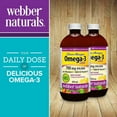 thumbnail image 1 of Webber Naturals Liquid Omega-3 with Vitamins A &amp; D - 2 x 470 mL | Heart &amp; Immune Support, 1 of 2