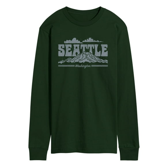 Instant Message - Seattle - Men's Long Sleeve T-Shirt