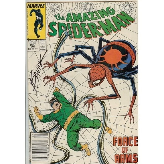 Amazing Spider-Man #296 Signed Alex Saviuk