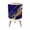 Color 4, variant on Small Trash Can with Lid Marble Texture Modern Abstract Blue Gold Aesthetic Luxury 1.8 Gallon Dog Proof Trash Can Round Garbage Can Waste Bin Wastebasket for Bathroom Bedroom Living Room