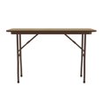 thumbnail image 2 of Correll CF1848PX-16 0.75 in. High Pressure Top Folding Table, 18 x 48 in. - Fusion Maple, 2 of 4