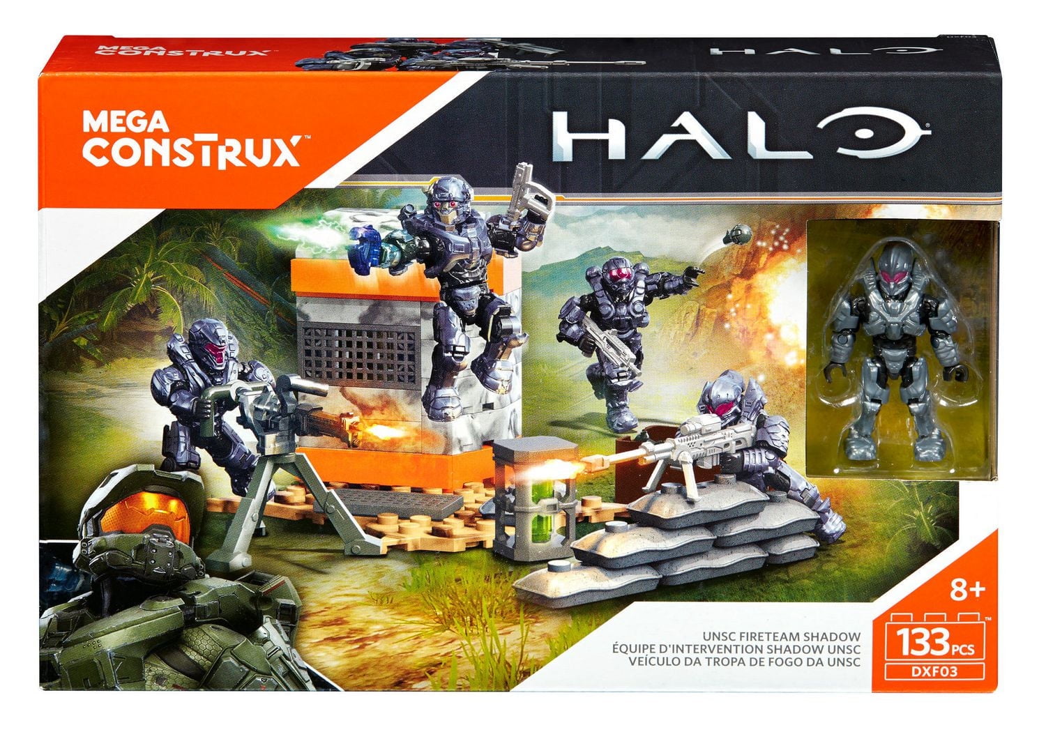 Mega Construx Halo Unsc Fireteam Shadow