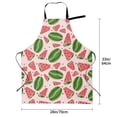 thumbnail image 2 of Cauagu Watermelon Aprons with Pockets,Waterproof Apron for Women,Kitchen Cooking Apron Adjustable Bib Aprons Chef Apron for Cooking,Drawing,Crafting, 2 of 8