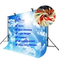 thumbnail image 4 of ABPHOTO Polyester 7x5ft rainbow Backdrop Blue Sky Clouds Rainbow Nature Photography Background and Studio Photography Backdrop Props, 4 of 5