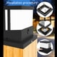 thumbnail image 3 of Luz Solar Para Poste De Exterior, Lámpara Solar Para Exterior, Luz De Poste, Batería De Litio Recargable De 2000 MAh, Fácil Instalación De Bricolaje Para Patio, 3 of 7