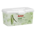 Huggies Natural Care Wipes, Unscented, 1 PopUp Tub (64 Wipes Total