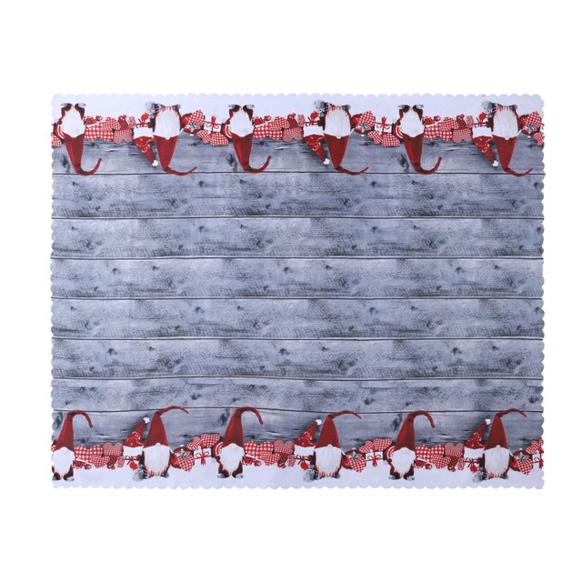 Monstrate Navidad Navidad Festivo Fácil de limpiar Mantel de poliéster Decoración de fiesta de Navidad Kits de decoración para fiestas No.01 NO1