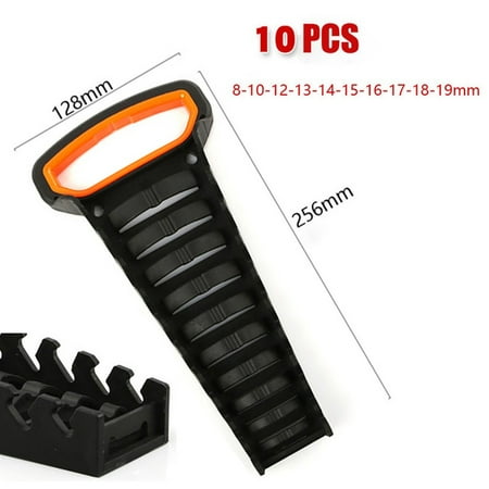 

Geege Plastic Wrench Rack Storage Tools Spanner Holders Wrench Organizer Sockets