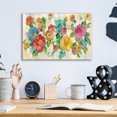 thumbnail image 3 of Epic Art 'Playful Floral Trio I' by Silvia Vassileva, Acrylic Glass Wall Art, 16"x12", 3 of 3