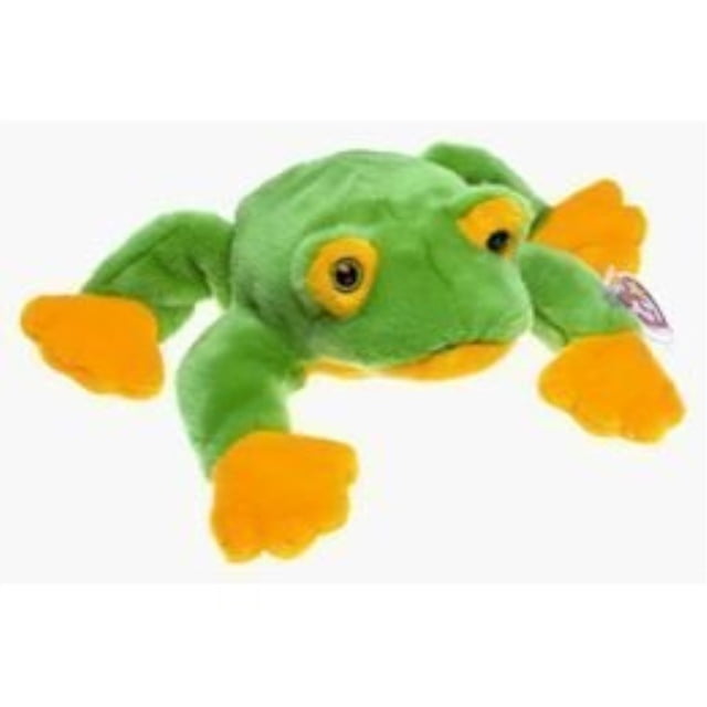 ty frog stuffed animal