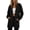 Black, variant on QIYAGBSA Hoodies for Women Zip Up Longline Hooded Sweatshirt with Front Pockets Casual Fall Winter Outerwear (Gray, S)