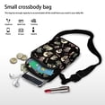thumbnail image 7 of HELLHERO 4.33"x1.97"x7.09" Small Crossbody Purse, Adults with Unique Gift Daisy Pattern, 7 of 7