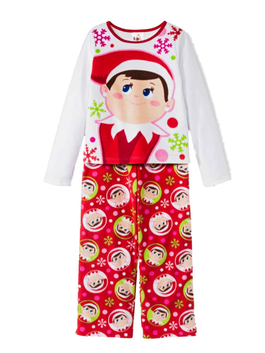 The Elf on the Shelf Elf on the Shelf Girls Christmas Holiday Fleece