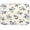 Indigo Flowers, variant on Kitchen Drying Mat Super Absorbent Heat Resistant Reversible & Foldable With Hanging Loop Indigo Flowers