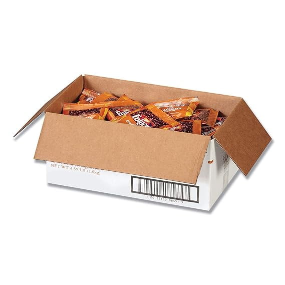 Folgers 06451 Coffee, 100% Colombian, Ground, 1.75oz Fraction Pack, 42/Carton