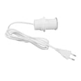 thumbnail image 4 of USB Desk Power Grommet, 2 USB Power Ports Desk Hole Power Station EU Plug 100-240V 2 Meter Long ABS Material With Rotating Dust Cover For Desk, 4 of 8