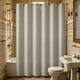 thumbnail image 1 of Shower Curtain,35.43x70.87in Waffle Textured Heavy Duty Thick Fabric Bathroom Shower Curtain,Waterproof Washable Shower Curtain for Bathtub Bathroom Home Decor, 1 of 6