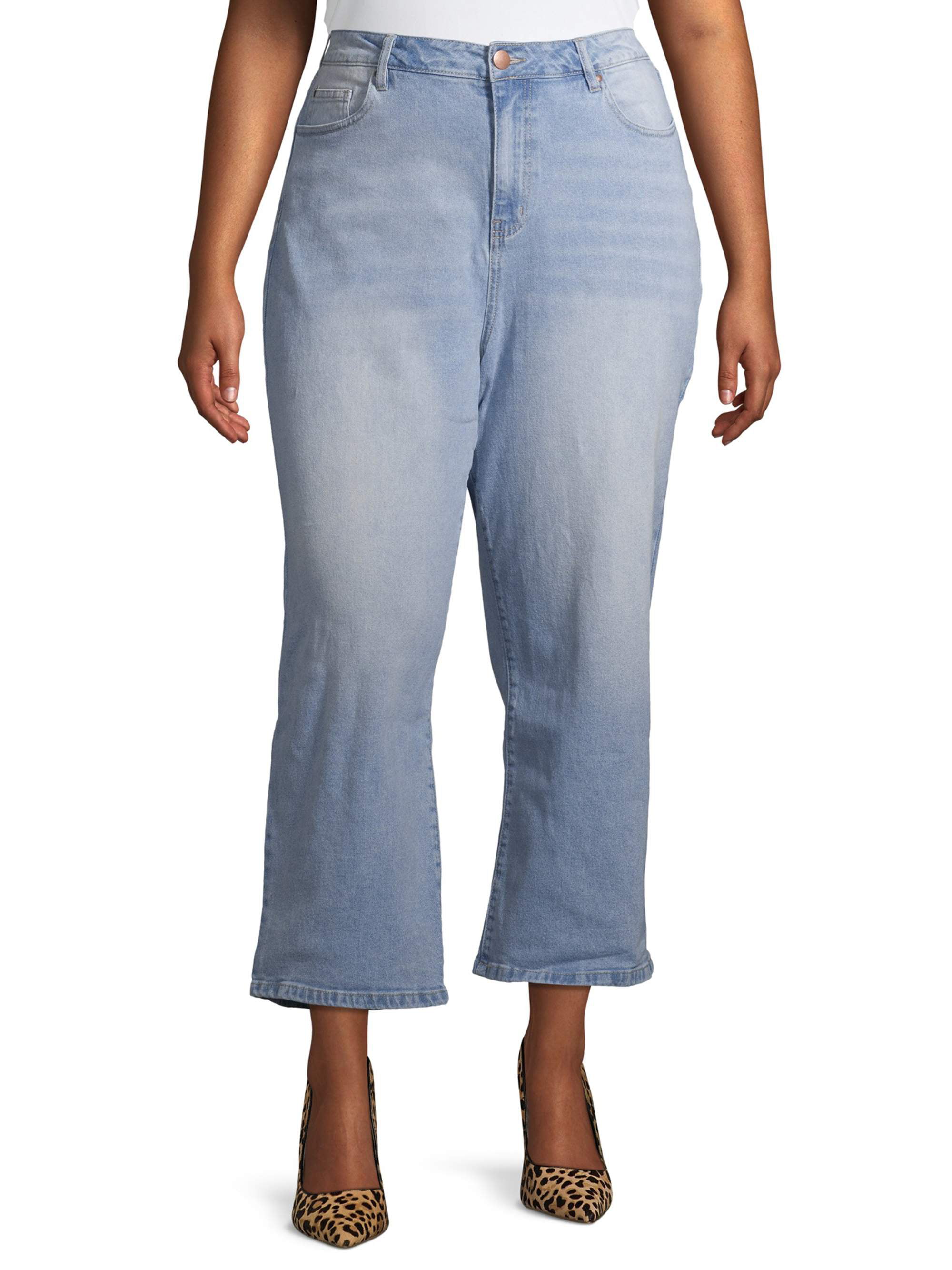 mom jeans high waisted plus size