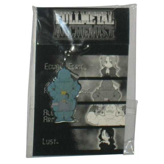 Full Metal Alchemist Alphonse Anime Clip-On Zipper Charm Keychain
