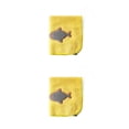 thumbnail image 2 of Paño de cocina grueso absorbente de agua Kearding para colgar en la pared platos reutilizables tenedor palillos trapo vajilla toalla Pez 2Conjunto, 2 of 6