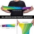 thumbnail image 4 of Women Men Sun Protection Garden Sleeves Rainbow Stripes Cooling Protective Arm Sleeves With Thumb Hole, 4 of 6