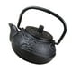 thumbnail image 3 of Mini tetera de hierro fundido para preparar té a granel, ideal para la ceremonia del té japonesa. C Negro, 3 of 3
