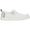 White/Stone Grey, variant on HEYDUDE Men Wally Craft Linen Slip-On Loafers White/Stone Grey, 8