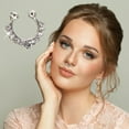 thumbnail image 3 of QIQUWOHUL Nose Rings Hoops C-shaped Point Drill Nose Rings Nose Ring False Nose Nail Fake Nose Piercings Fashion Nose Jewelry, 3 of 4