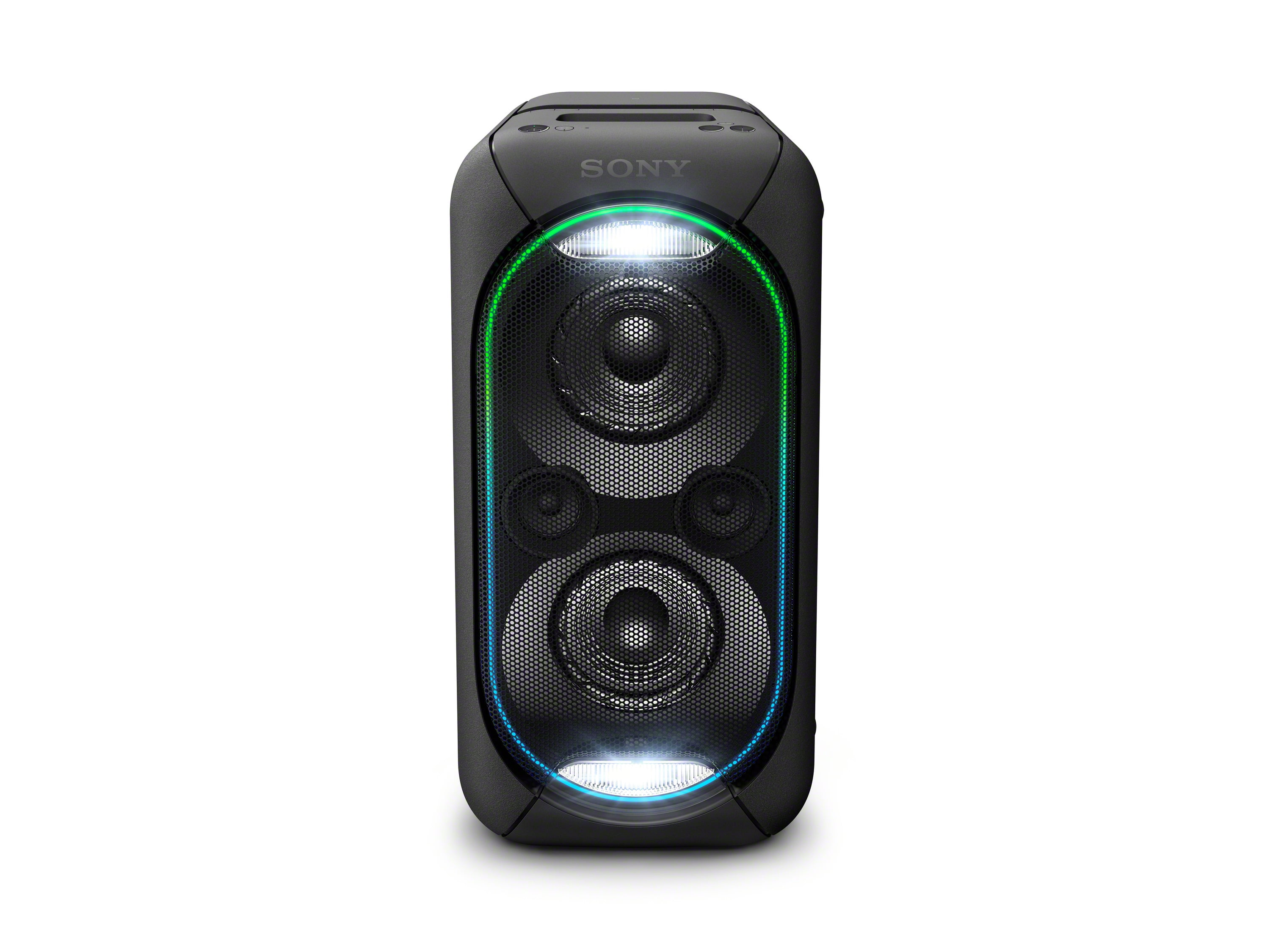 HMDX Rave Portable Rechargeable Bluetooth Wireless Audio Speaker Gray