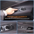 thumbnail image 5 of TINKI Window Lift Switch Cover Compatible with Chevrolet Corvette C8 Stingray 2020-2023, ABS Window Lift Switch Panel Decoration Frame Trim Cover, 5 of 16