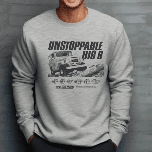 Toyota Land Cruiser Vintage Sweatshirt Comfort and Retro Style