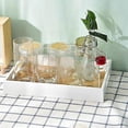 thumbnail image 2 of Wooden Food Tray Plate Fruit Tray Rectangular Tea Set Coffee Tray-B, 2 of 5