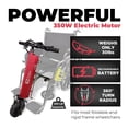thumbnail image 4 of EZ Ride+ Wheelchair Power Assist Attachment – Electric Handcycle Motor Kit Turns Wheelchair Into Scooter – Lightweight Easy to Use Mobility Accessory + Bag & Charger – EZR-2, 4 of 10