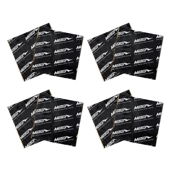 Metra Universal Car Sound Dampening Kit - 8 Piece