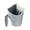 @003-Gray, variant on YiJuHui Cute Animal Shower Rinse Cup, Safe Hair Washing Pitcher for Bath Time, Ergonomic Handle, Soft Water Flow Design, Portable Shampoo Rinser for Home Tub