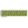 thumbnail image 2 of Ambesonne Car Race Track Fabric by the Yard Upholstery, Cartoon Road, 5 Yards, Multicolor, 2 of 4