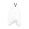 thumbnail image 1 of Disfraz De Fantasma, Disfraz De Capa Fantasma Unisex White, Espeluznante Linda Capa De Nylon Para Vestir De Halloween Y Eventos Festivos, 1 of 7