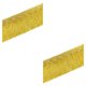 thumbnail image 3 of Naiovety Tejido de poliéster con precisión que no se cae - Cortinas impresionantes Tejido de precisión que no se cae dorado 21 dorado veintiuno 2Conjunto, 3 of 6