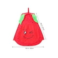 thumbnail image 2 of TAILTOSS Foldable Playhouse for Kids with Strawberry Design Red 1Set, 2 of 5